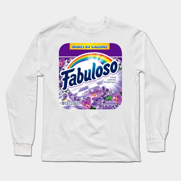 Fabuloso Fresh Label Long Sleeve T-Shirt by J Dubble S Productions